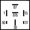 HELLA 4RP 008 189-041 Relay, fuel pump